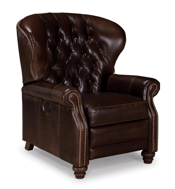 Smith Brothers Collection Motorized Recliner in Leather SB522-38-L