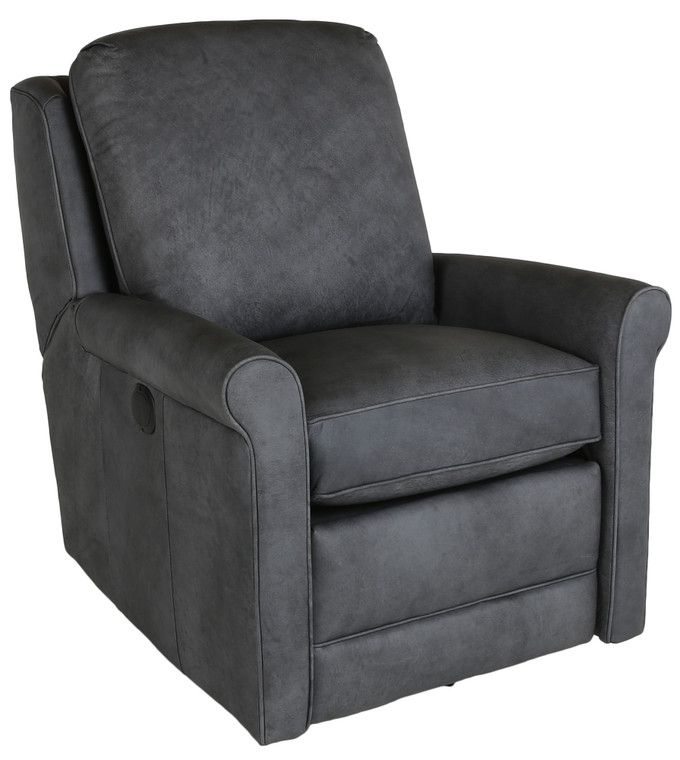 733 Power Swivel Glider Recliner in Leather