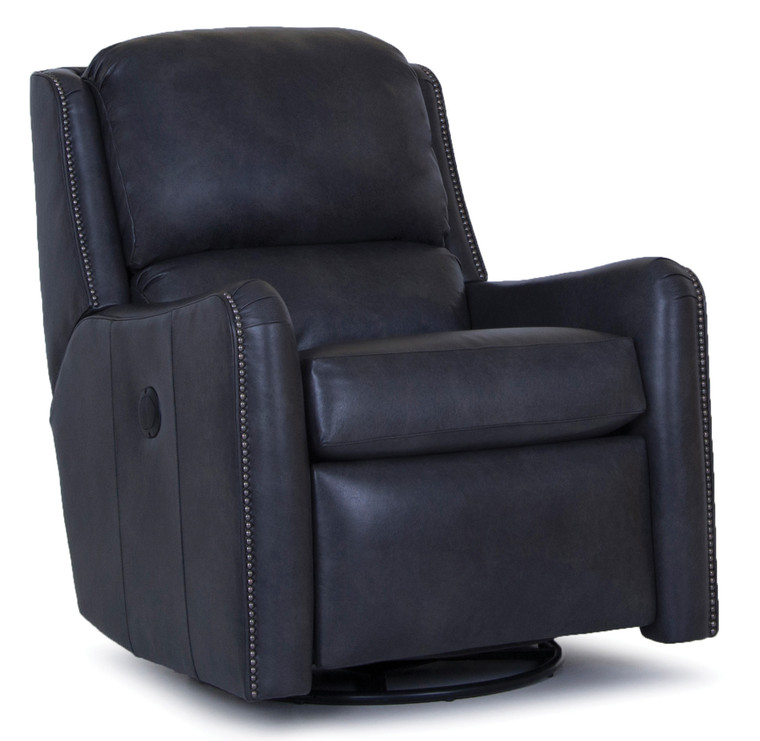 746 Power Swivel Glider Recliner in Leather
