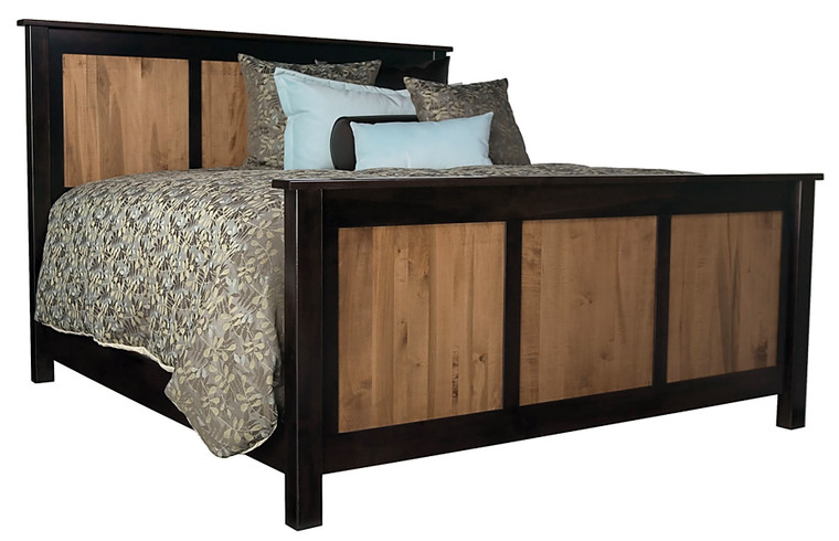 As Shown: Maple Slate Sandstone, Size: King, Bed Storage: No