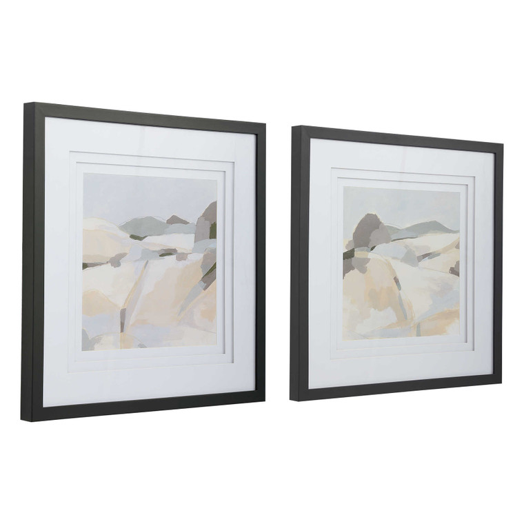 Western Landscape Framed Prints S/2