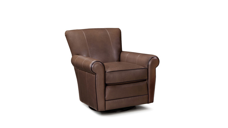 514 Swivel Chair in Leather