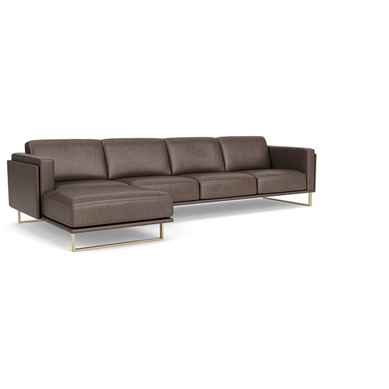 Berkeley Sectional in Leather