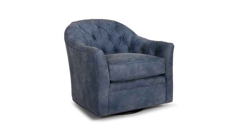 540 Swivel Glider Chair in Leather