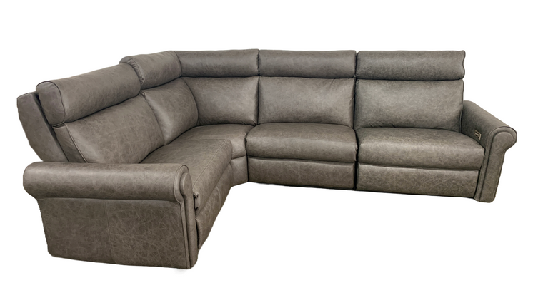 40% Off - 7000 Sectional in Leather