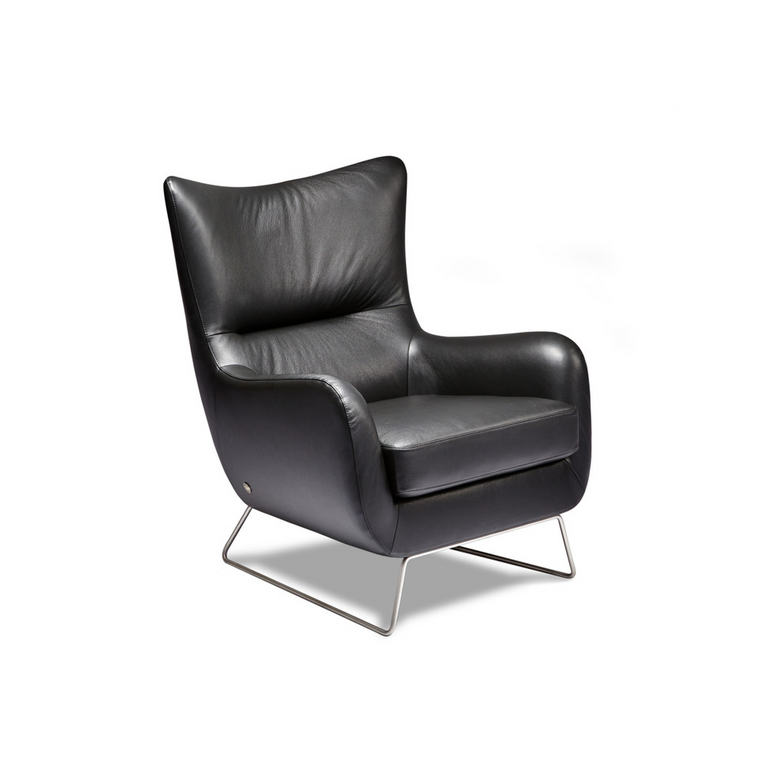 Liam Accent Chair in Leather