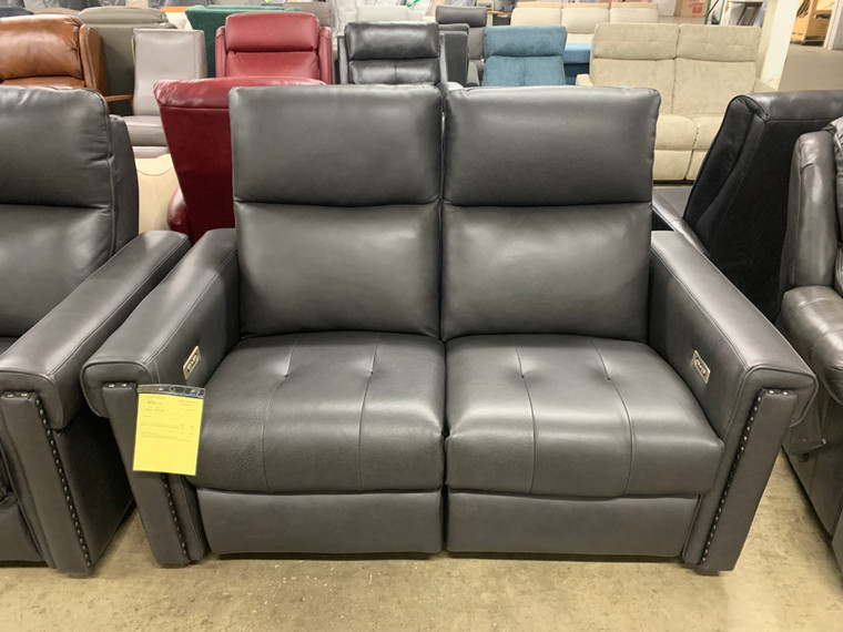 50% Off - Elran 6000 Power Loveseat in Leather