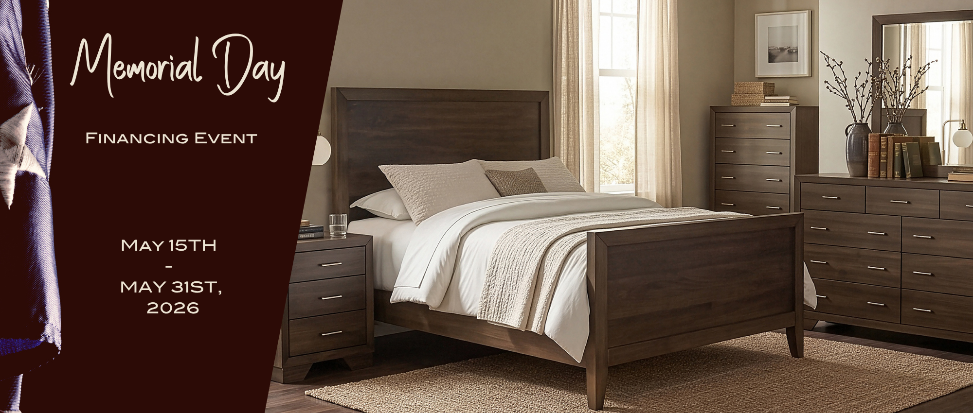 Nevaeh Bedroom Collection &amp; Memorial Day Financing Event