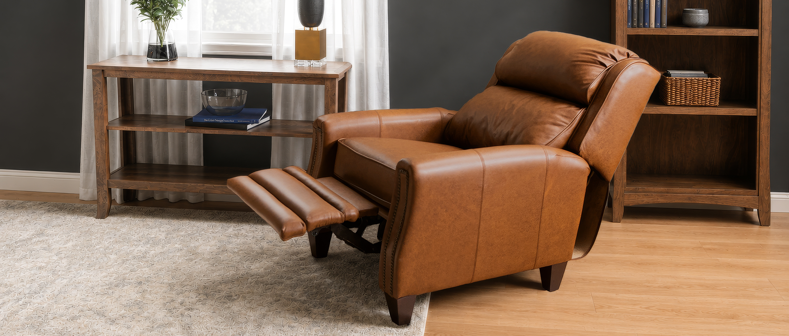 Ashton Recliner in Leather