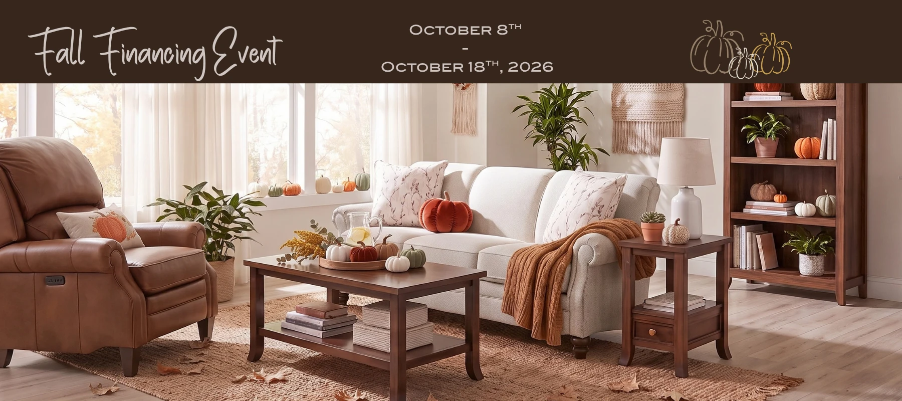 383 Sofa &amp; Fall Financing Event