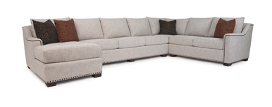 SECTIONAL SB9000-SECT1 | SMITH BROTHERS COLLECTION | PENNY MUSTARD
