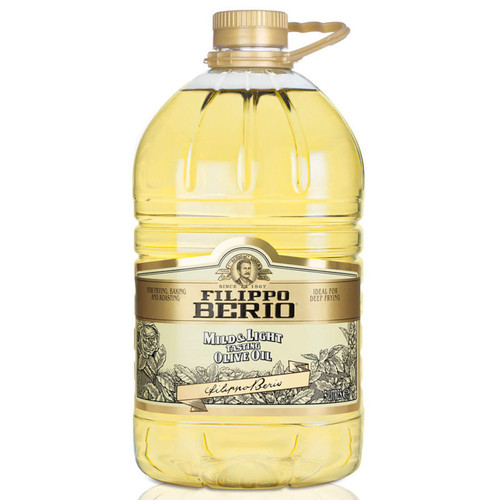 Filippo Berio Mild and Light in Colour Olive Oil Baking Deep Frying Roasting 5L