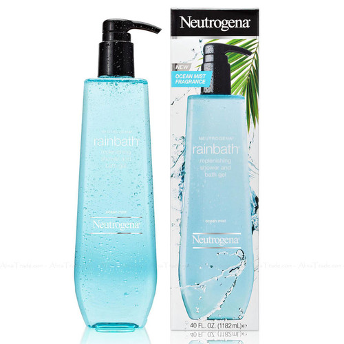 Neutrogena Rainbath Replenishing Ocean Mist Shower Body Bath Shaving Gel 1.18L