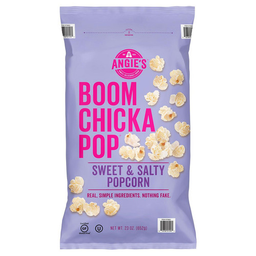 Angie's Boom Chicka Pop Sweet & Salty Kettle Popcorn Movies Theater Pack of 652G