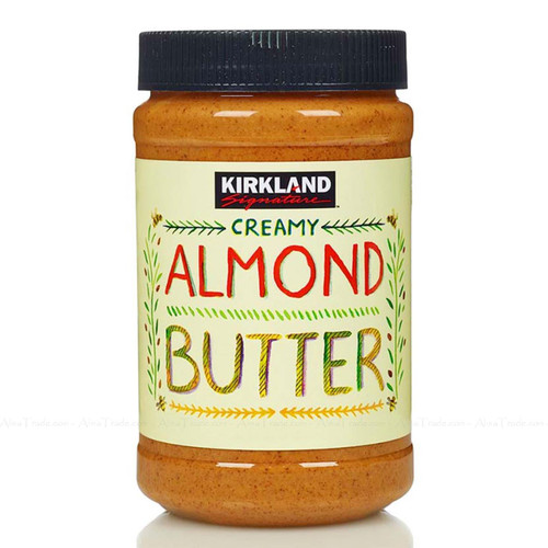 Kirkland Signature Creamy  Spread Almond Butter Made With Roasted Almonds 765g