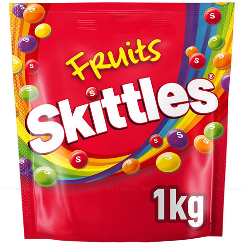 Skittles Sweets Juicy Fruity Chewy Flavour Fruit Kids Candy Party Bag Pack 1kg