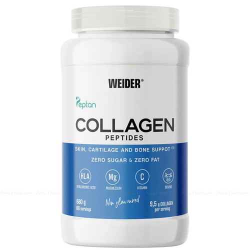 Weider Collagen Powder Peptides 0 Sugar &Fat Peptan Skin Joint Bone Support 680g