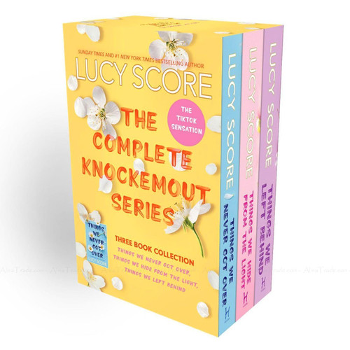The Knockemout Series by Lucy Score Things We Hide Over Never Box 3 Books Set