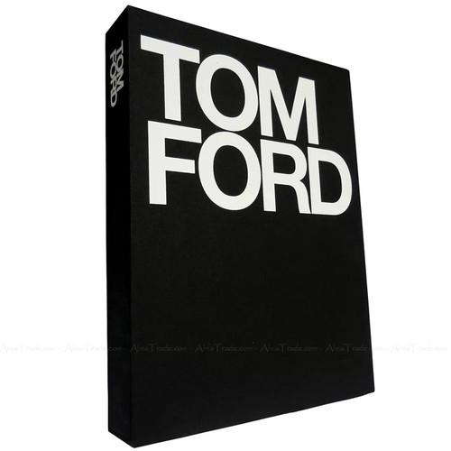 Tom Ford 001 Catalogue Black Version Book Design Fashion Collection Hardcover