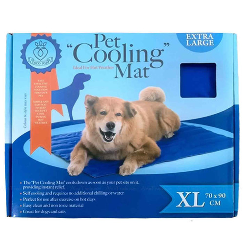 Coco Jojo Cool Club Pet Dog Cooling Mat Large XL Self Cooling Material 70x90cm