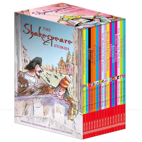 The Shakespeare Stories 16 Books Andrew Matthews & Tony Ross Collection Box Set