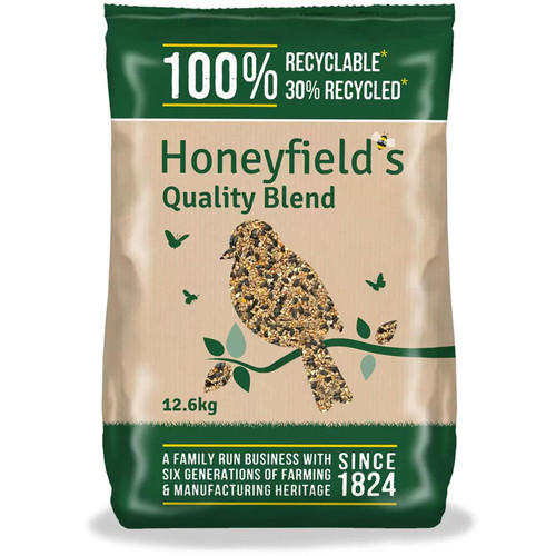 Honeyfield's Conservation Grade Quality Blend Wild Bird Seed Food Pack 12.6kg