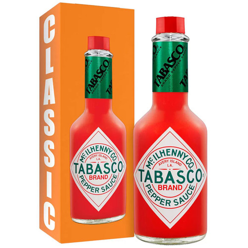 McIlhenny Co. Tabasco Red Pepper Sauce Versatile Hot Spicy Flavour Taste 350ml