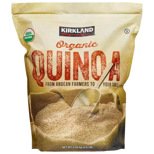 Kirkland Signature Organic Gluten Free Versatile Grain Quinoa Kosher Pack 2.04kg