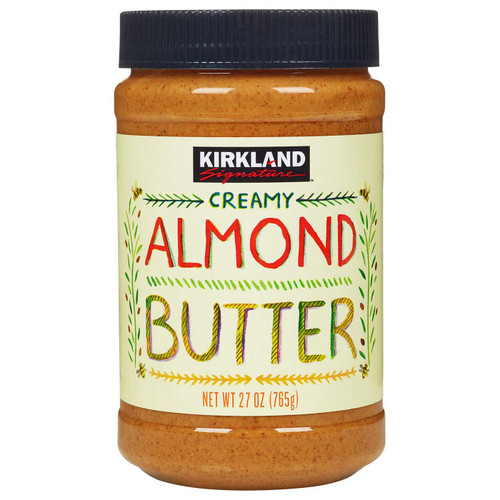 Kirkland Signature Creamy  Spread Almond Butter Made With Roasted Almonds 765g