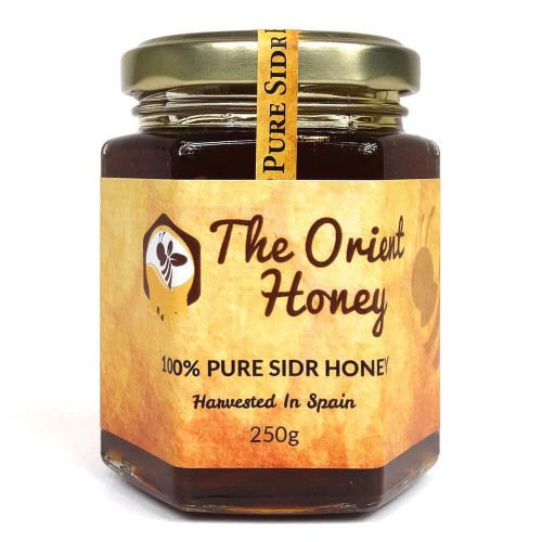 The Orient Honey Jar Pure Sidr Royal Spain Raw Natural Healing Quality Pack 250g