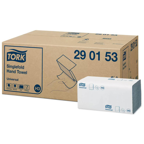 Tork ZigZag 290153 H3 2Ply Universal ZZ Single-fold Hand 4500Towels 15x300Sheets