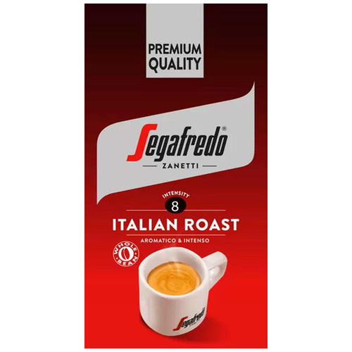 Segafredo Zanetti Italian Roast Whole Beans Coffee Aromatic & Intense Pack 1kg
