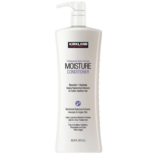 Kirkland Signature Professional Salon Formula Moisture Conditioner Vegan Pack 1L