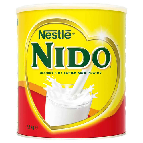 Nestle Nido Instant Full Cream Dried Whole Milk Powder Creamy Taste Pack 2.5kg
