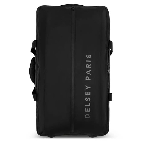 Delsey Paris 28" Wheeled Duffel 71cm Black Case Roller Large Travel Bag Luggage