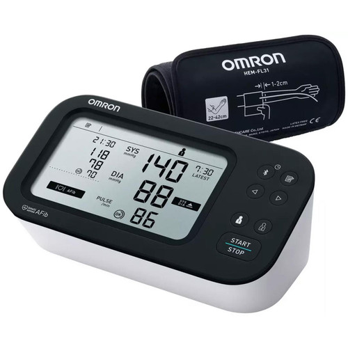 Omron M7 Intelli IT AFib Upper Arm Blood Pressure Monitor Bluetooth Measure Cuff