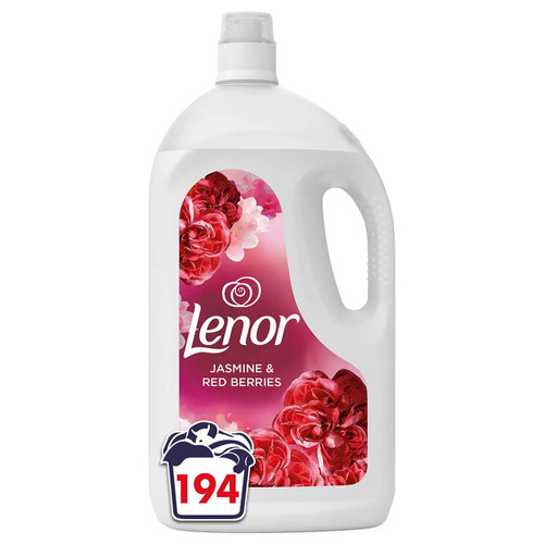 Lenor Ruby Jasmine Super Concentrate Pro Fabric Conditioner 180 Wash Pack 3.6L