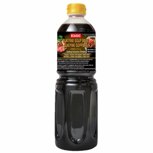 Daisho Sukiyaki Soup Base Sauce Soy Umami Rich Flavour Japanese Dressing Pack 1L