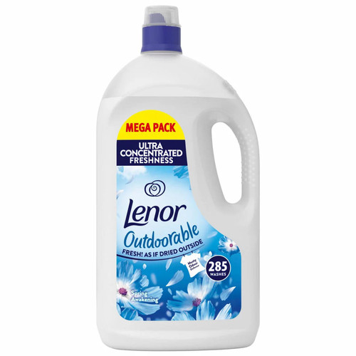 Lenor Outdoorable Spring Awakening Scent Fabric Conditioner 285 Wash Pack 3.99L