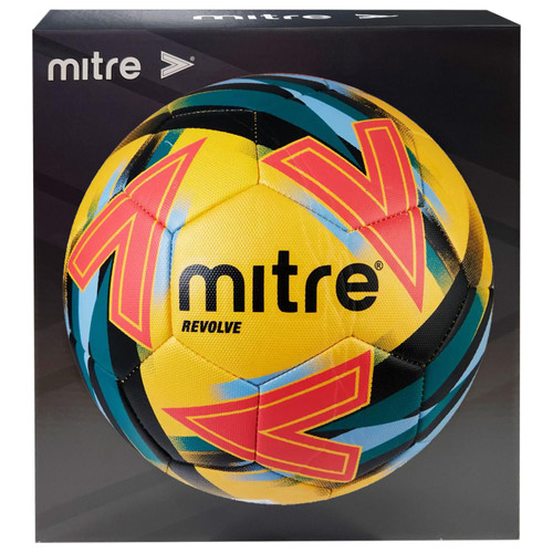 Mitre Training Impel Revolve Foot Ball Match Soccer Sport Game Football Size 5