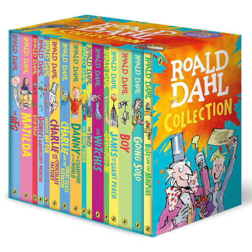 Roald Dahl Classic Reading Collection Witches BFG Matilda Pack 16 Books Box Set
