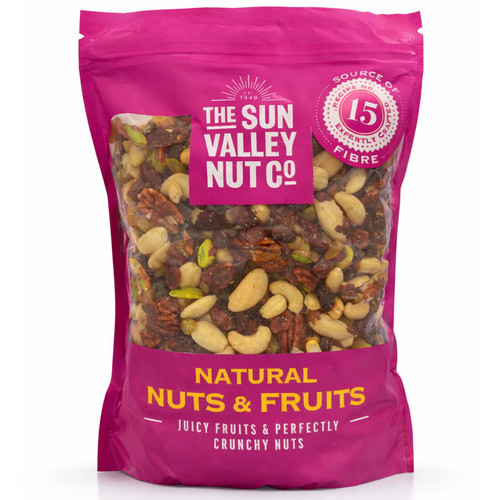 The Sun Valley Natural Nuts & Fruits Premium Mix Juicy Crunchy Fresh Pack 1.1kg