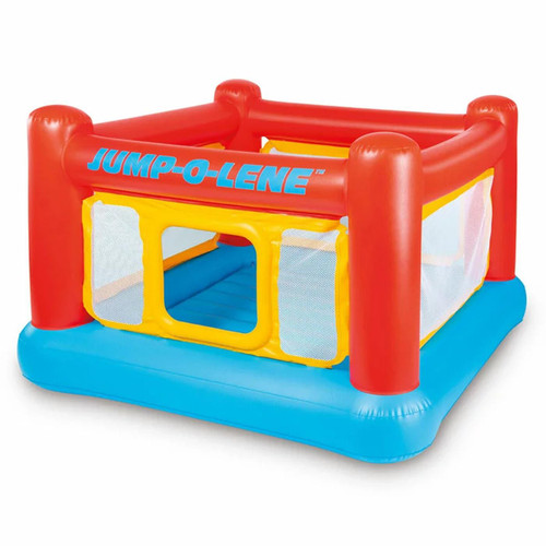 Intex Jump-O-Lene Inflatable Bouncy Playhouse Kids3-6Year Indoor Jumping Bouncer