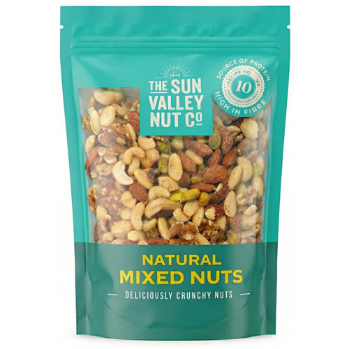 Sun Valley Natural Mixed Nuts Cashews Pistachios Almonds Walnuts Snack Pack 1kg
