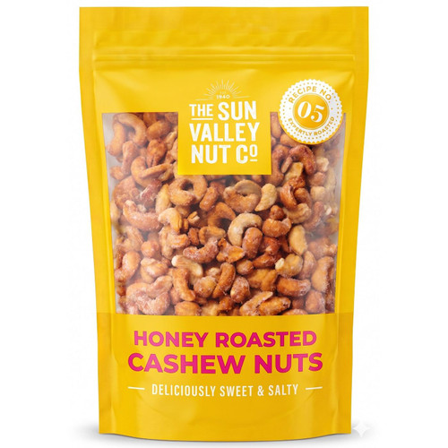 Sun Valley Honey Roasted Cashews Sweet Salty Roasted Nuts High Quality Pack1.1kg