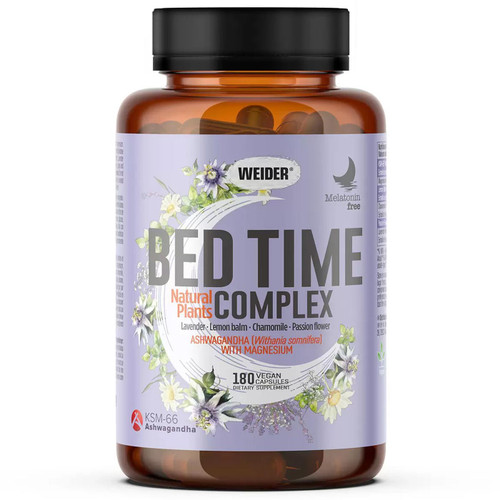 Weider Bedtime Complex KSM Ashwagandha Rest Vitamin Supplement Pack 180 Tablets