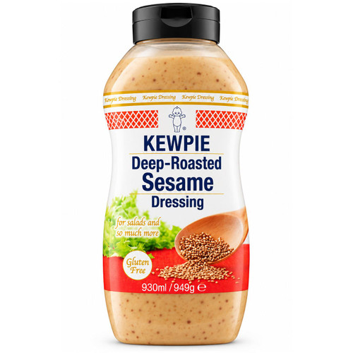 Kewpie Deep Roasted Sesame Dressing Rich Nutty Japanese Gluten Free Pack 930ml
