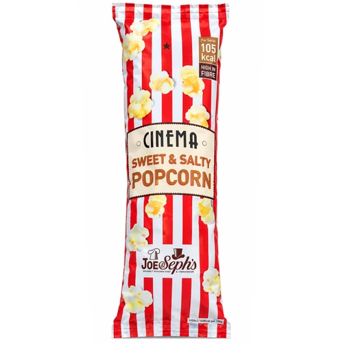 Joe & Seph's Cinema Sweet & Salty Popcorn Gourmet Sharing Movie Snack Bag 500g