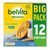 BelVita Breakfast Milk & Cereals Wholegrain Biscuits Bars - Pack of 2 x 12 x 45g