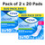 Tena Lady Extra Duo Set Breathable Leakage Triple Protect - Pack of 2x20 Pads